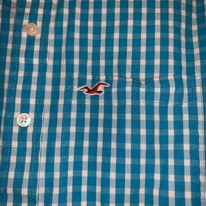 Hollister Long Sleeve Button Up Men’s XL